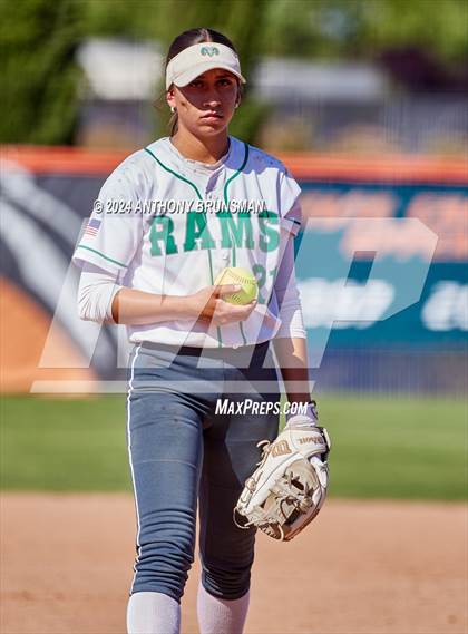 Thumbnail 3 in Dixon vs. Central Catholic (CIF SJS D4 Final) photogallery.