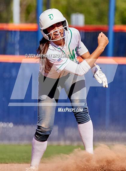 Thumbnail 3 in Dixon vs. Central Catholic (CIF SJS D4 Final) photogallery.