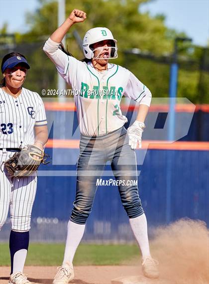 Thumbnail 3 in Dixon vs. Central Catholic (CIF SJS D4 Final) photogallery.