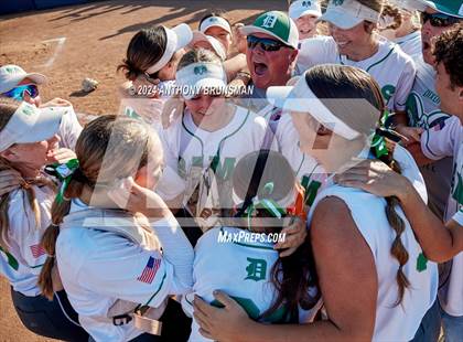 Thumbnail 3 in Dixon vs. Central Catholic (CIF SJS D4 Final) photogallery.