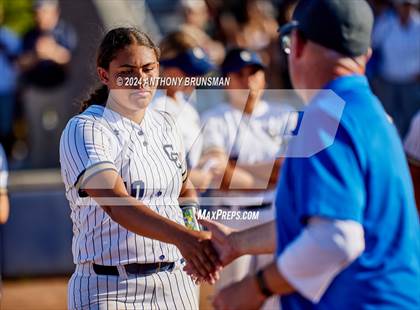 Thumbnail 3 in Dixon vs. Central Catholic (CIF SJS D4 Final) photogallery.