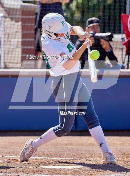 Thumbnail 3 in Dixon vs. Central Catholic (CIF SJS D4 Final) photogallery.