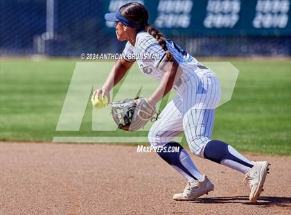 Thumbnail 3 in Dixon vs. Central Catholic (CIF SJS D4 Final) photogallery.