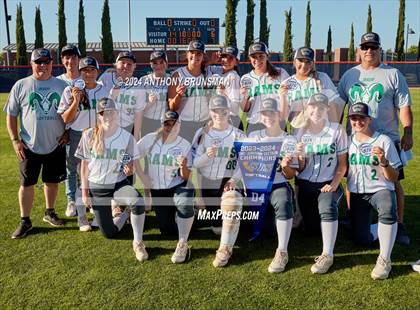 Thumbnail 1 in Dixon vs. Central Catholic (CIF SJS D4 Final) photogallery.