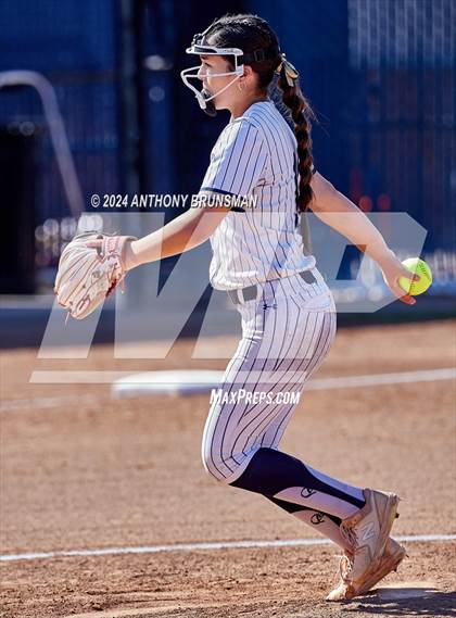 Thumbnail 3 in Dixon vs. Central Catholic (CIF SJS D4 Final) photogallery.