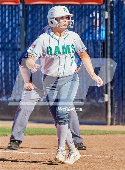 Thumbnail 3 in Dixon vs. Central Catholic (CIF SJS D4 Final) photogallery.