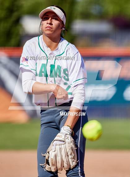 Thumbnail 3 in Dixon vs. Central Catholic (CIF SJS D4 Final) photogallery.