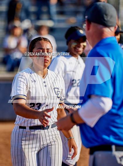Thumbnail 3 in Dixon vs. Central Catholic (CIF SJS D4 Final) photogallery.