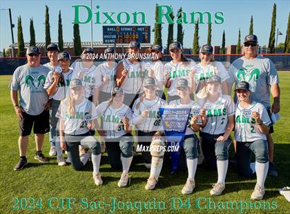 Thumbnail 2 in Dixon vs. Central Catholic (CIF SJS D4 Final) photogallery.