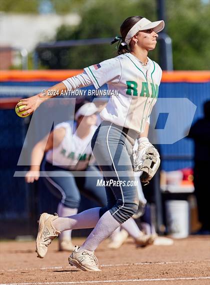 Thumbnail 2 in Dixon vs. Central Catholic (CIF SJS D4 Final) photogallery.