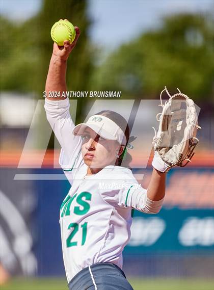 Thumbnail 2 in Dixon vs. Central Catholic (CIF SJS D4 Final) photogallery.