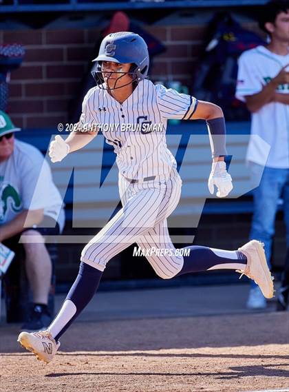 Thumbnail 3 in Dixon vs. Central Catholic (CIF SJS D4 Final) photogallery.