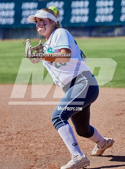 Thumbnail 2 in Dixon vs. Central Catholic (CIF SJS D4 Final) photogallery.