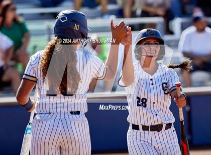 Thumbnail 2 in Dixon vs. Central Catholic (CIF SJS D4 Final) photogallery.