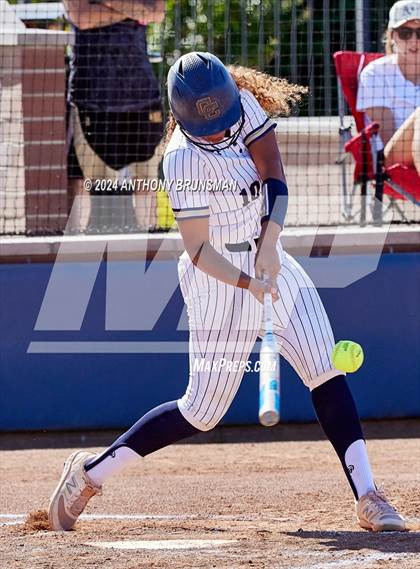 Thumbnail 2 in Dixon vs. Central Catholic (CIF SJS D4 Final) photogallery.