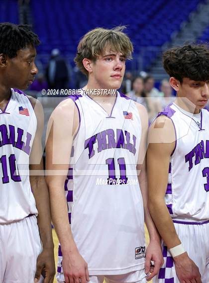 Thumbnail 1 in Thrall vs. Shelbyville (UIL 2A Basketball Semifinal Medal Ceremony) photogallery.