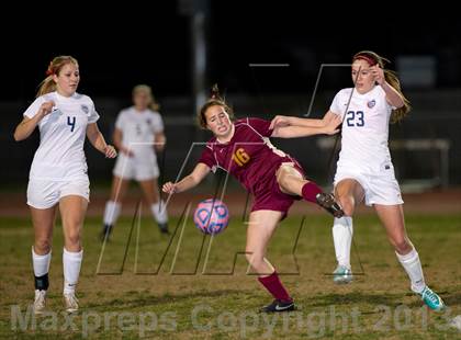 Thumbnail 1 in Liberty vs Clovis West (CIF CS D1 Playoff) photogallery.