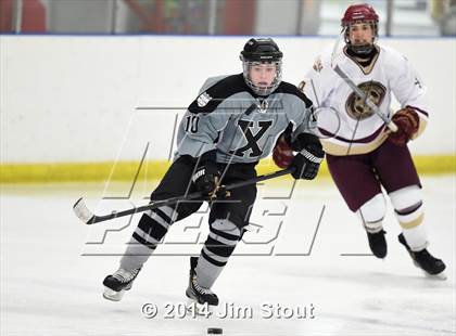 Thumbnail 2 in JV: Xavier vs. Iona Prep (Carrano Cup Quarterfinal) photogallery.