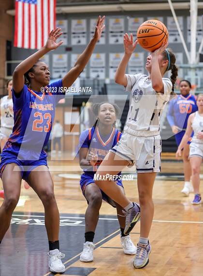 Thumbnail 2 in Purnell Swett vs. Whiteville (2023 Robeson County Shootout) photogallery.