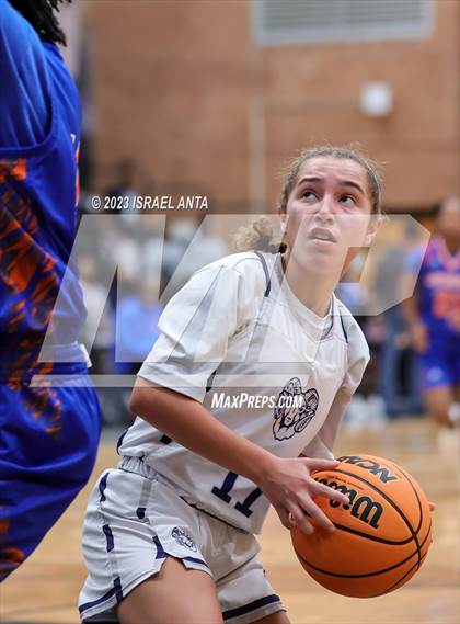 Thumbnail 1 in Purnell Swett vs. Whiteville (2023 Robeson County Shootout) photogallery.