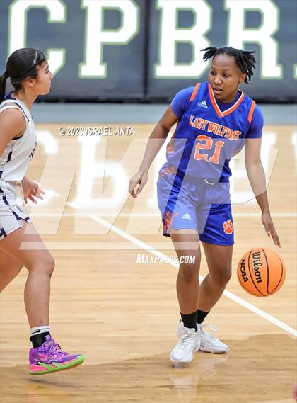 Thumbnail 2 in Purnell Swett vs. Whiteville (2023 Robeson County Shootout) photogallery.
