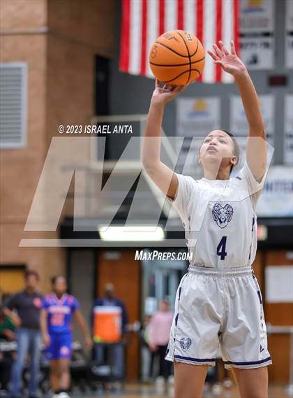 Thumbnail 1 in Purnell Swett vs. Whiteville (2023 Robeson County Shootout) photogallery.