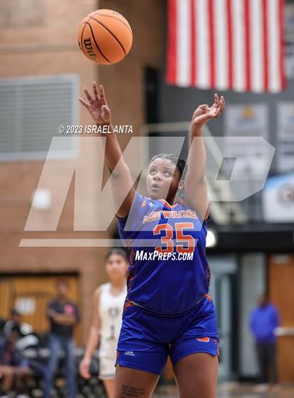 Thumbnail 3 in Purnell Swett vs. Whiteville (2023 Robeson County Shootout) photogallery.