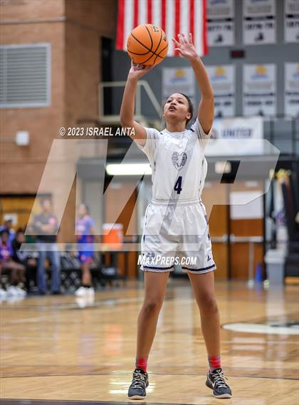 Thumbnail 3 in Purnell Swett vs. Whiteville (2023 Robeson County Shootout) photogallery.