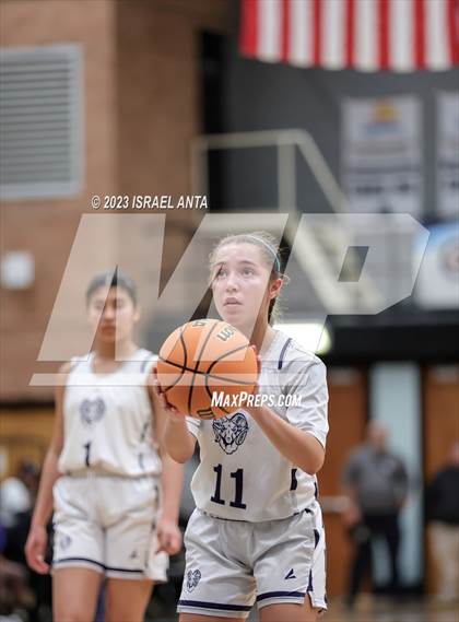 Thumbnail 3 in Purnell Swett vs. Whiteville (2023 Robeson County Shootout) photogallery.