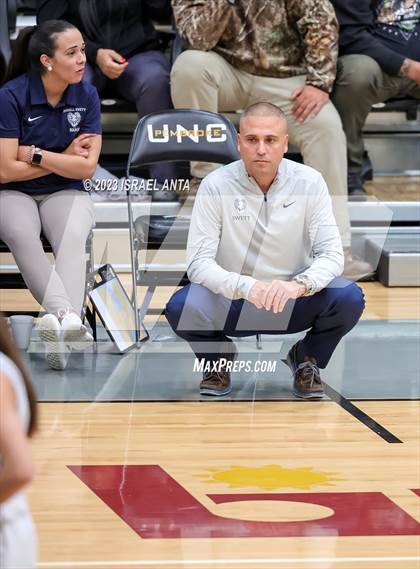 Thumbnail 3 in Purnell Swett vs. Whiteville (2023 Robeson County Shootout) photogallery.
