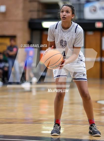 Thumbnail 2 in Purnell Swett vs. Whiteville (2023 Robeson County Shootout) photogallery.
