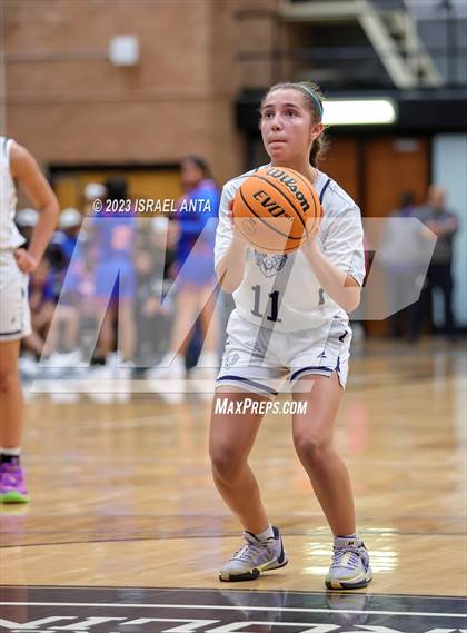 Thumbnail 1 in Purnell Swett vs. Whiteville (2023 Robeson County Shootout) photogallery.