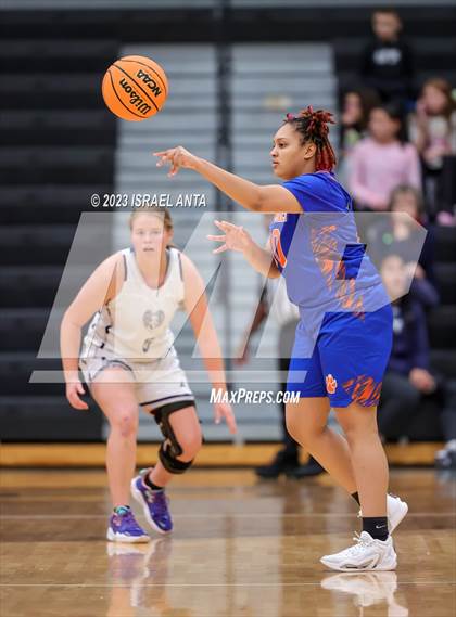 Thumbnail 3 in Purnell Swett vs. Whiteville (2023 Robeson County Shootout) photogallery.