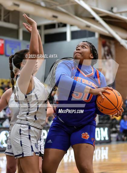 Thumbnail 2 in Purnell Swett vs. Whiteville (2023 Robeson County Shootout) photogallery.