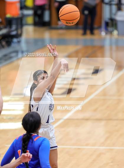 Thumbnail 3 in Purnell Swett vs. Whiteville (2023 Robeson County Shootout) photogallery.