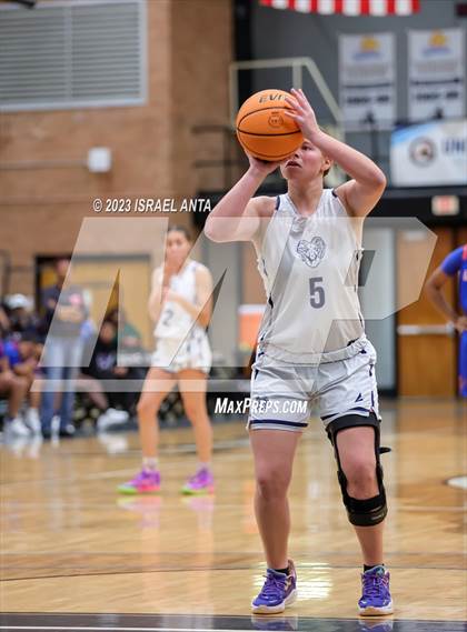 Thumbnail 2 in Purnell Swett vs. Whiteville (2023 Robeson County Shootout) photogallery.