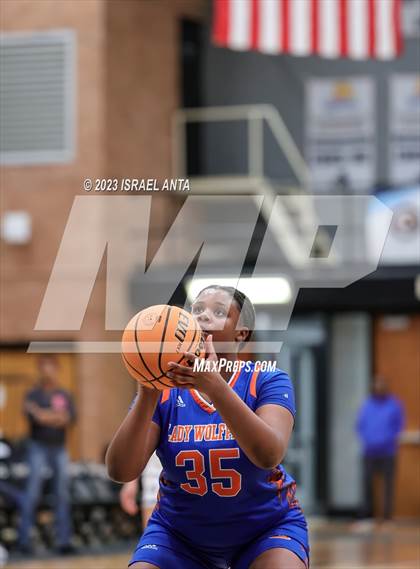 Thumbnail 1 in Purnell Swett vs. Whiteville (2023 Robeson County Shootout) photogallery.