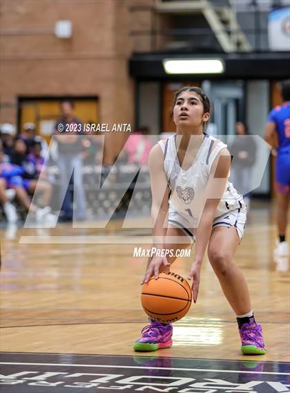 Thumbnail 1 in Purnell Swett vs. Whiteville (2023 Robeson County Shootout) photogallery.