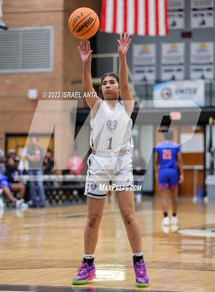 Thumbnail 2 in Purnell Swett vs. Whiteville (2023 Robeson County Shootout) photogallery.