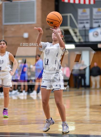Thumbnail 2 in Purnell Swett vs. Whiteville (2023 Robeson County Shootout) photogallery.