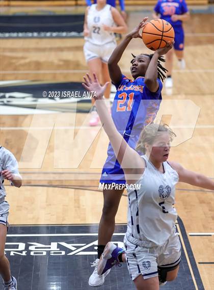 Thumbnail 3 in Purnell Swett vs. Whiteville (2023 Robeson County Shootout) photogallery.