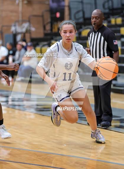 Thumbnail 1 in Purnell Swett vs. Whiteville (2023 Robeson County Shootout) photogallery.
