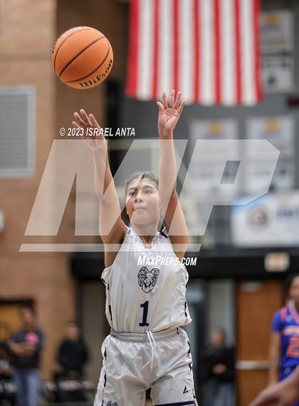 Thumbnail 3 in Purnell Swett vs. Whiteville (2023 Robeson County Shootout) photogallery.