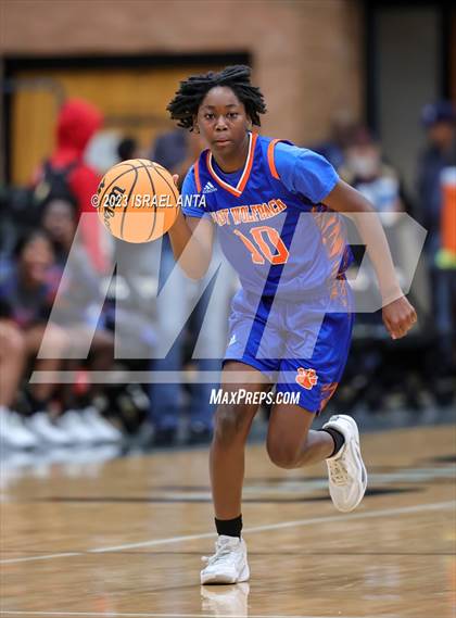 Thumbnail 2 in Purnell Swett vs. Whiteville (2023 Robeson County Shootout) photogallery.
