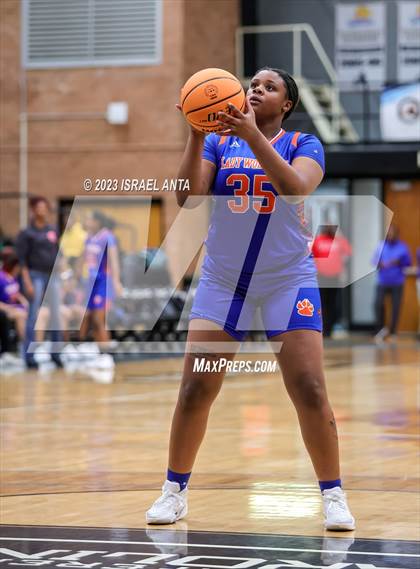 Thumbnail 3 in Purnell Swett vs. Whiteville (2023 Robeson County Shootout) photogallery.