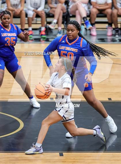 Thumbnail 3 in Purnell Swett vs. Whiteville (2023 Robeson County Shootout) photogallery.