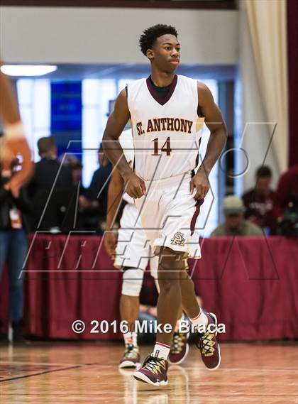 Thumbnail 3 in Bentonville vs St. Anthony (Spalding Hoophall Classic) photogallery.