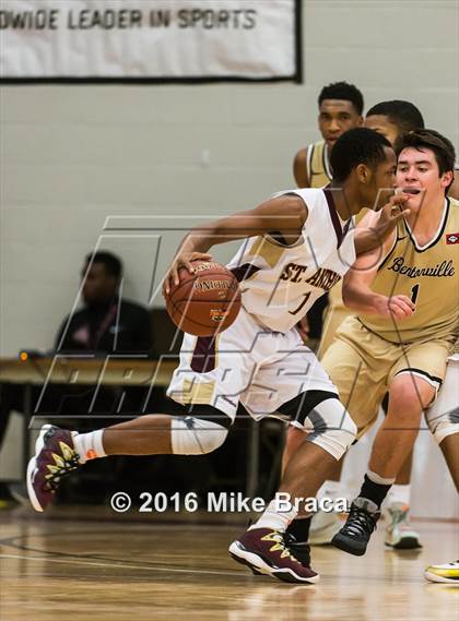 Thumbnail 1 in Bentonville vs St. Anthony (Spalding Hoophall Classic) photogallery.