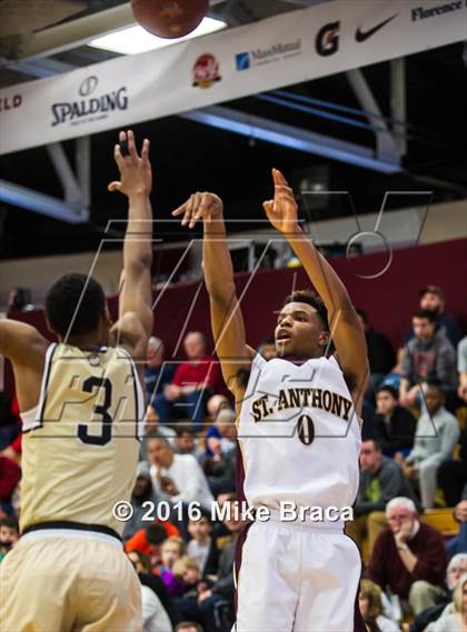 Thumbnail 1 in Bentonville vs St. Anthony (Spalding Hoophall Classic) photogallery.