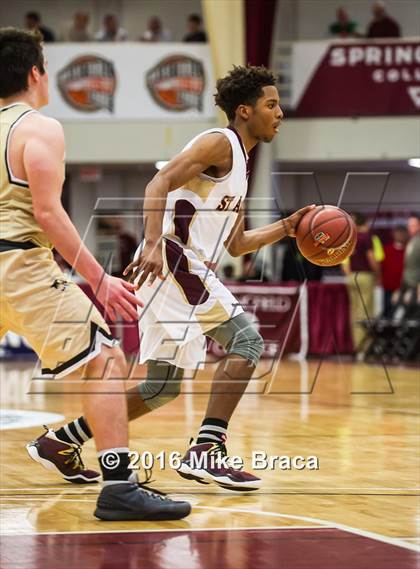 Thumbnail 1 in Bentonville vs St. Anthony (Spalding Hoophall Classic) photogallery.